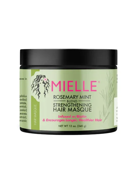 MIELLE Masque Capillaire Fortifiant Romarin & Menthe 340G